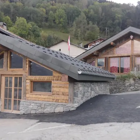 Chalet Balneo Billard La Plagne Savoie Vue Top Exterior photo