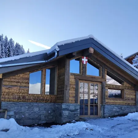 Chalet Balneo Billard La Plagne Savoie Vue Top Exterior photo