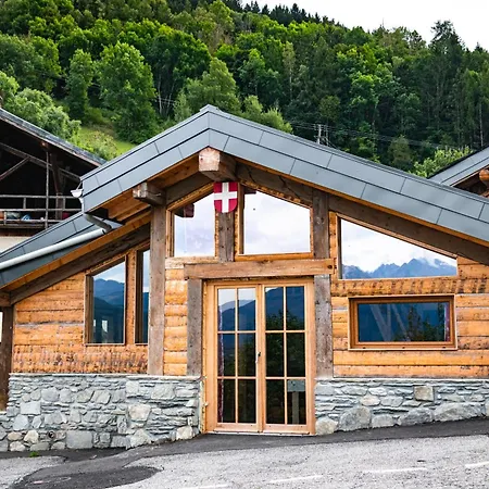 Chalet Balneo Billard La Plagne Savoie Vue Top Exterior photo